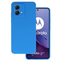 Viedtālruņa apvalks Silikona Lite zils Motorola Moto G84 5G