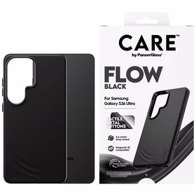 CARE by PanzerGlass Flow Black Qi case for Samsung Galaxy S26 Ultra - black