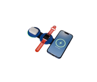 FC Barcelona WC-3 3-in-1 OCFCBWC3BL Bezvadu Lādētājs