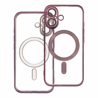 ELECTRO MAG COVER viedtālruņa apvalks saderīgs ar Magnētisko IPHONE 16 violets