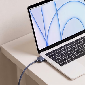 Tech-Protect MMC01 Ultraboost USB-C / MagSafe 3 140W 300cm kabelis, paredzēts MacBook, tumši zils