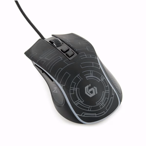 Gembird MUSG-RGB-01 pele labās rokas USB Type-A 3600 DPI