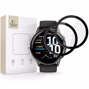 Tech-Protect Glass Flex+ aizsargstikls 2 gab. Garmin Venu 4 45mm melns