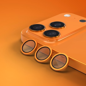 Etteri camera lens protector iPhone 17 Pro / 17 Pro Max oranžs