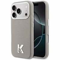 Karl Lagerfeld Karl Head Logo MagSafe futrālis iPhone 17 Pro - pelēks