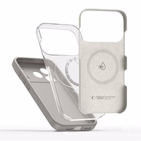 Tech-Protect Silikona Magnētiskais viedtālruņa apvalks iPhone 17 Pro Max - pelēka