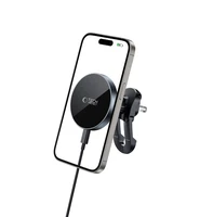 Tech-Protect mm15W-V5 magnētiskais MagSafe auto ventilācijas turētājs melns