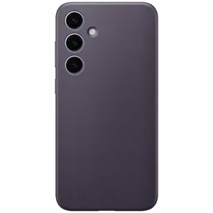Samsung Vegan Leather viedtālruņa apvalks Samsung Galaxy S24 Plus tumši violets