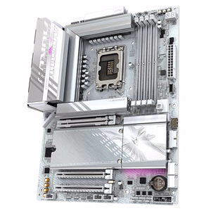 GIGABYTE B860 AORUS ELITE WIFI7 ICE материнская плата — Intel Core Ultra Series, 14+1+2+1 фаз VRM, до 9200MHz DDR5, 1xPCIe 5.0 + 2xPCIe 4.0 M.2, 2.5GbE LAN, WIFI 7, USB 4