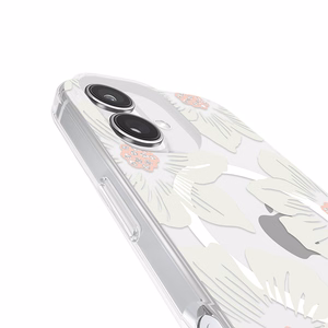 Kate Spade New York Protective MagSafe - Case for iPhone 16 (Hollyhock Floral)