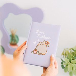 Pusheen Moments A5 piezīmju grāmatas un pildspalvas komplekts