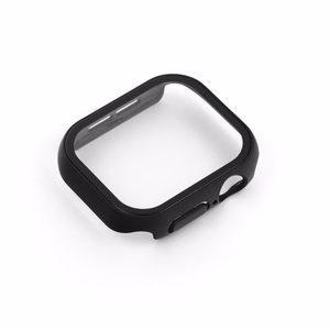 Bestsuit Чехол с Hybrid Glass для Apple Watch 10/11 42mm - чёрный