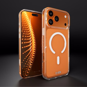 SBS Extreme Mag apvalks iPhone 17 Pro ar D3O tehnoloģiju - caurspīdīgs