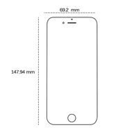 Aizsargstikls 2,5D iPhone 6 Plus / 6s Plus