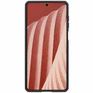 Nillkin Super Frosted Shield Pro izturīgs viedtālruņa apvalks Samsung Galaxy A73 melns