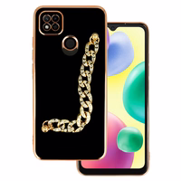 Trend viedtālruņa apvalks Xiaomi Redmi 10A dizains 4 melns