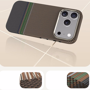 Benks magnētiskais Armor Pro Prestige Kevlar 600D viedtālruņa apvalks (Y069) Iphone 17 Pro (ar kameras vadības pogu)