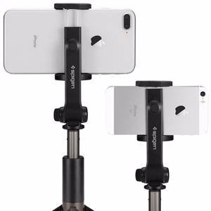 selfiju nūja Spigen S540W Bluetooth ar trijkāji - melns