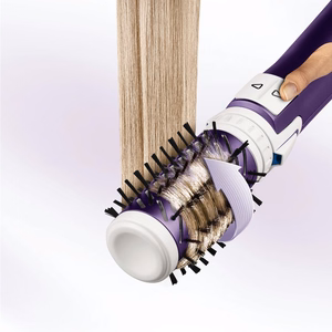 Rowenta CF9530 matu veidošanas ierīce, karstā gaisa suka ar tvaiku, violeta / balta, 1000 W, 1,8 m