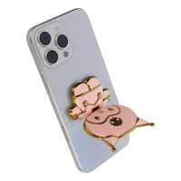 Lipīgs tālruņa statīvs DOLL - rozā