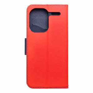 Чехол-книжка для Xiaomi Redmi NOTE 13 PRO PLUS 5G Fancy Book красный / тёмно-синий