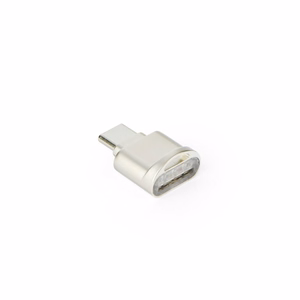Karte lasītājs MicroSD typ C sudraba