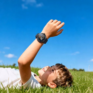 Smartwatch for kids Hoco 1,28" 4G GPS with call function Y107 black