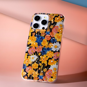 Glow Glam viedtālruņa apvalks iPhone 17 Pro 6,3" oranžs