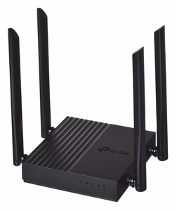 TP-LINK ARCHER C64 divjoslu Wi-Fi maršrutētājs, melns