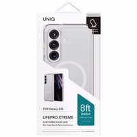 Uniq LifePro Xtreme Maciņš for Samsung Galaxy S26 Magclick Charging - caurspīdīgs
