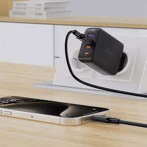 USB kabelis Acefast C17-04 USB-A uz USB-C 1.2m melns