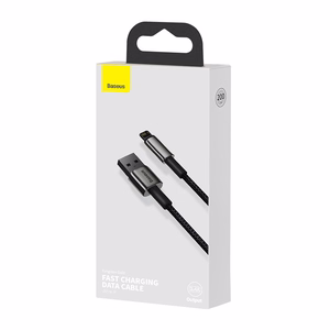 Baseus kabelis Tungsten USB - Lightning 2,0m 2,4A melns