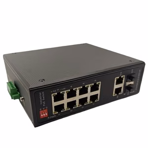 PoE коммутатор 10 портов 1000M с 2 SFP портами 1000M