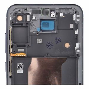 REWA OLED LCD displejs ar rāmi SAMSUNG A55, melns