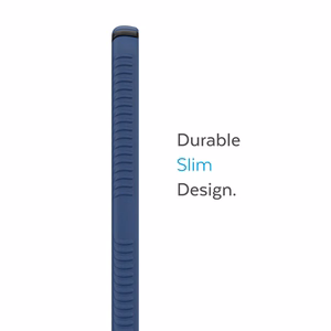 Speck Presidio2 Grip vāciņš ierīcei Samsung Galaxy S23+, ar neslīdošu satvērienu, ar “Coastal Blue / Black” rakstu