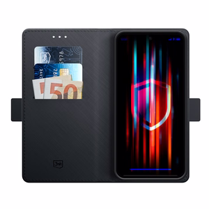 3mk Wallet Case viedtālruņa apvalks Samsung Galaxy A05s - melns