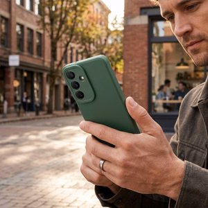 Case for Samsung S25 Matt 2.0 dark green