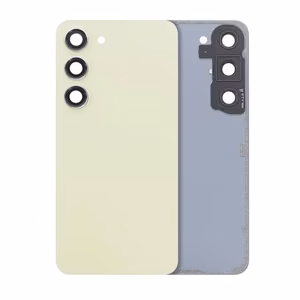 Aizmugures vāciņš saderīgs ar Samsung S911 S23 / Lime / (ar kameras objektīvu) OEM