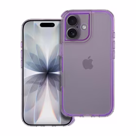 MATRIX CLEAR viedtālruņa apvalks IPHONE 17 gaiši violets