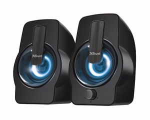 Trust Gemi RGB skaļruņi, 12W PMPO, melni
