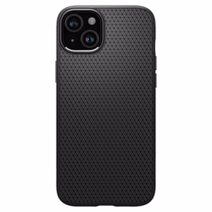 Spigen Liquid Air viedtālruņa apvalks iPhone 15 Plus - matēts melns