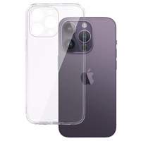 Aizmugures apvalks 2 mm Perfect Iphone 14 Pro Max caurspīdīgs