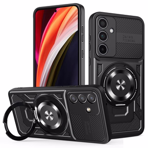 Defender Armor Mag vāciņš priekš Samsung Galaxy S26 Plus melns
