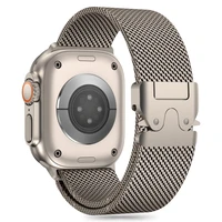 Tech-Protect Milano siksniņa Apple Watch 6 / 7 / 8 / 9 / 10 / SE / Ultra 1 / 2 (44 / 45 / 46 / 49 MM) - titāna