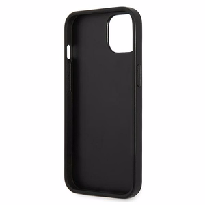 Karl Lagerfeld Karlimals Kartes viedtālruņa apvalks iPhone 13 - melns