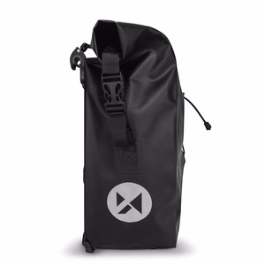 Ūdensnecaurlaidīga velosipēda bagāžnieka soma Wozinsky WBB24BK, 25 l, melna