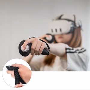 BoboVR G3 kontrolieru turētāji Meta Quest 3 un 3S - melni