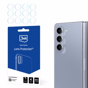 3mk Lens Protection™ hibrīdais kameras stikls Samsung Galaxy Z Fold 5 (priekšā)