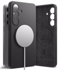 Ringke Silikona MagSafe Maciņš for Samsung Galaxy S26+ - melns