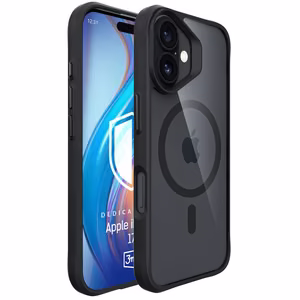 3mk Satīna bruņu Magnētiskais viedtālruņa apvalks iPhone 17 - melns